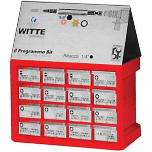 2022G - DISPLAY UNITS FOR 1/4 SHANK BITS, DIN 3126 WITTE-CENTER - Orig. Witte